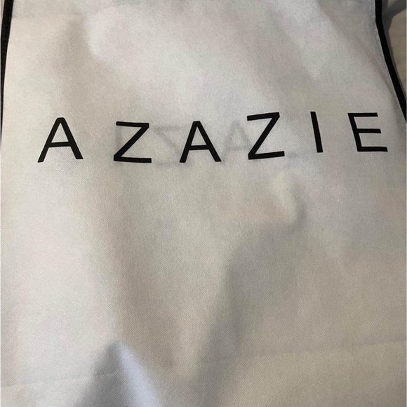 Azazie bridesmaid dress-dusty sage - Picture 3 of 3